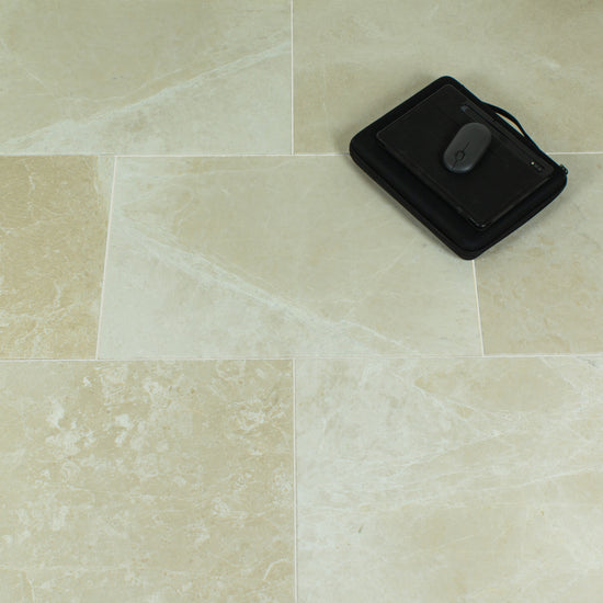 Olympus Creme Tumbled Marble