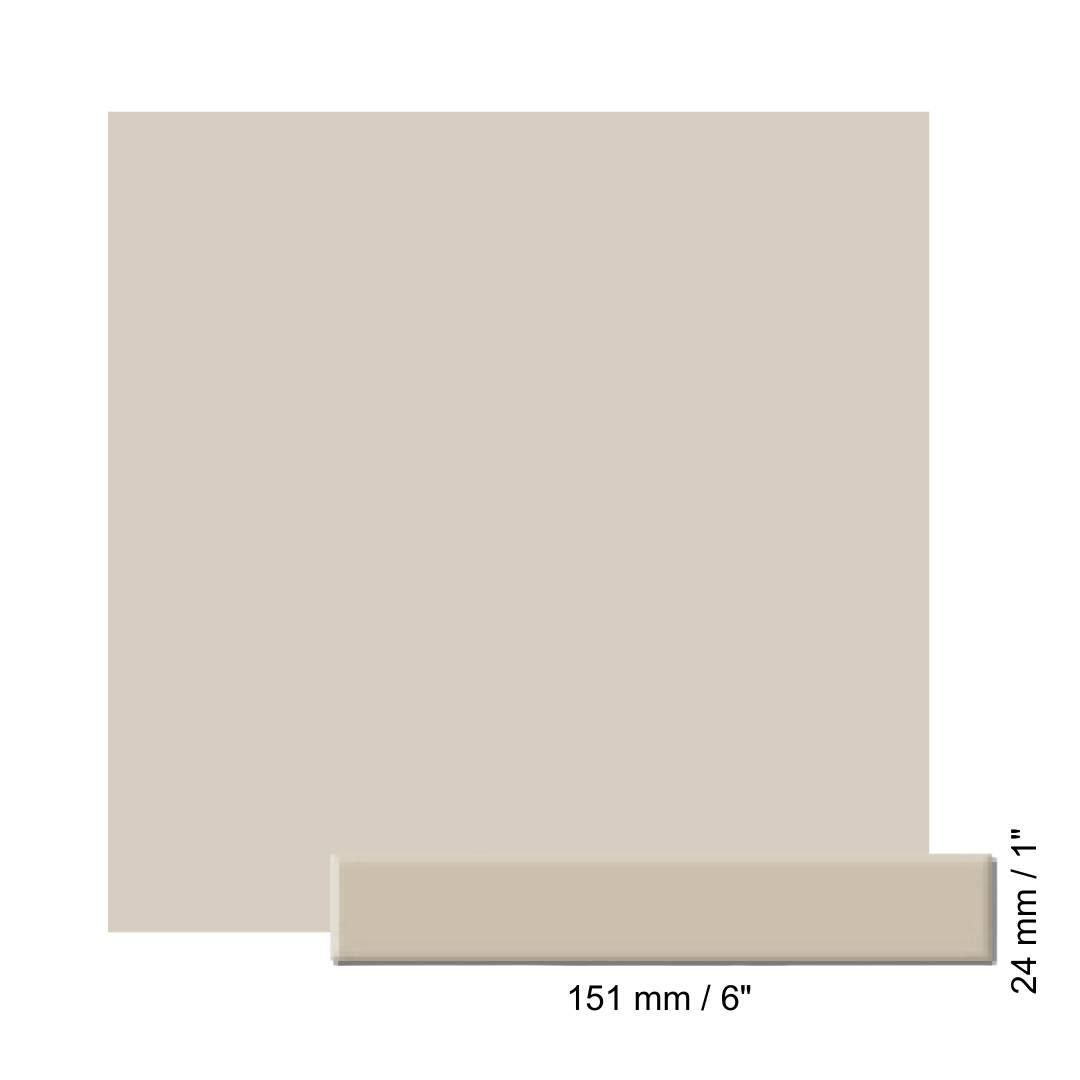 Rectangles - Dover White