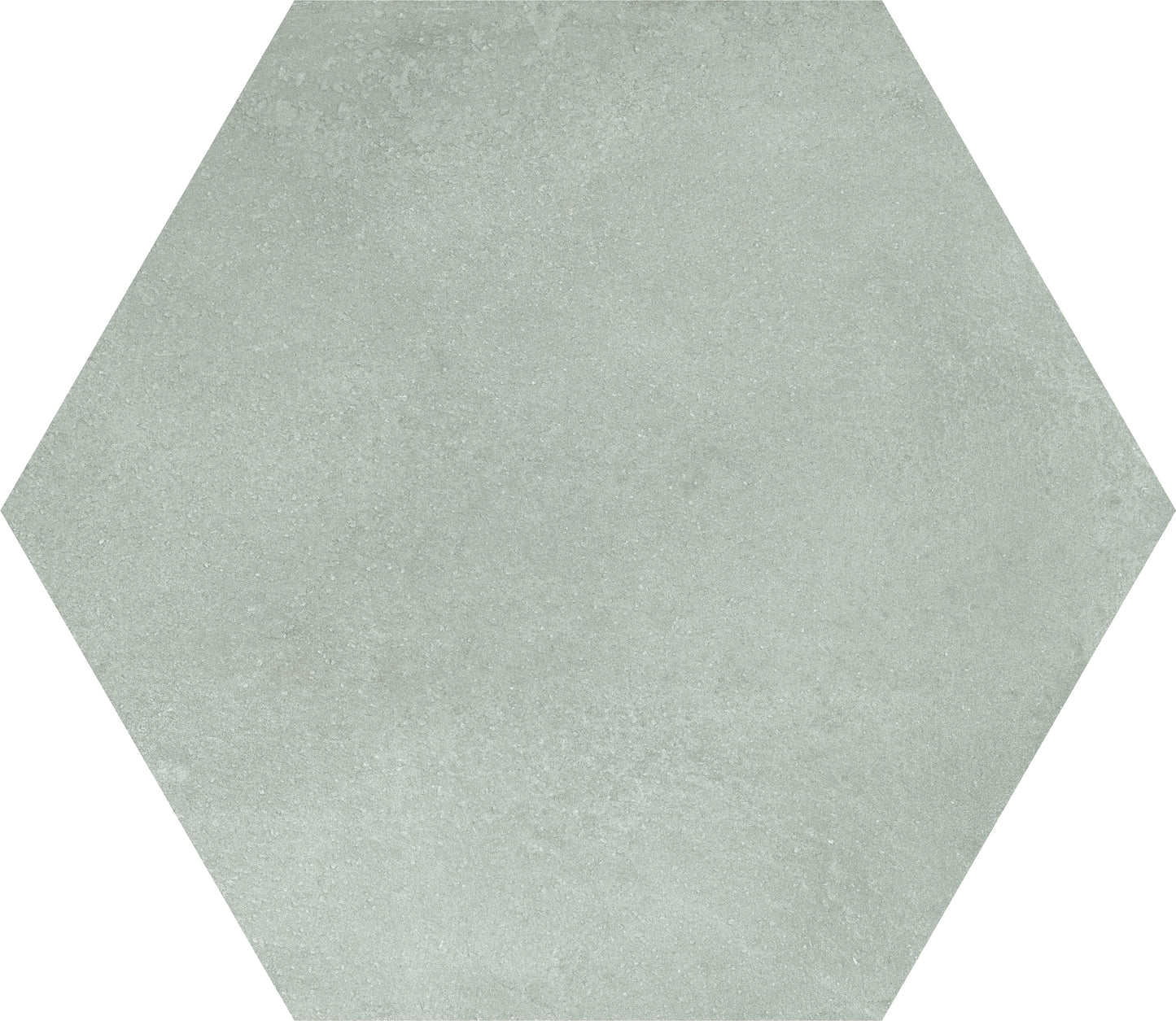 Hexagons Green Plain