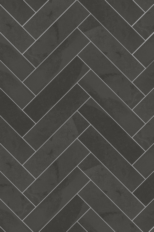 Kuro Black Herringbone