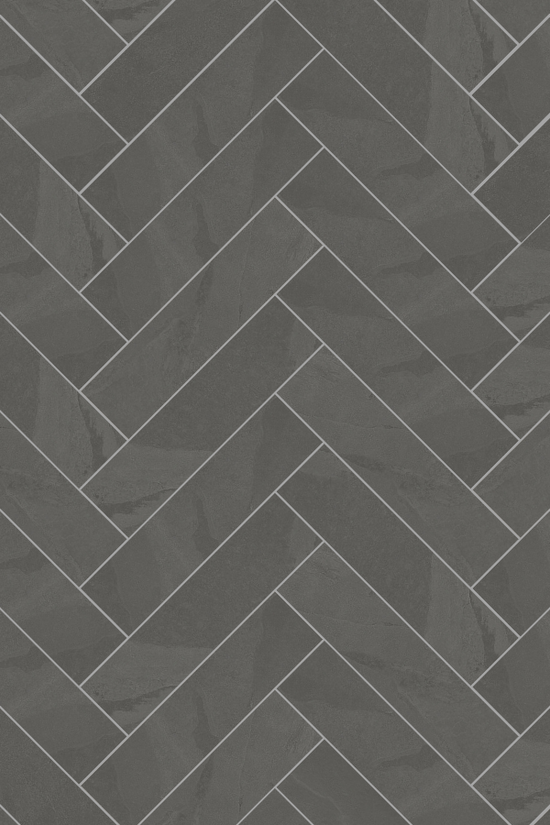 Kuro Pencil Grey Herringbone