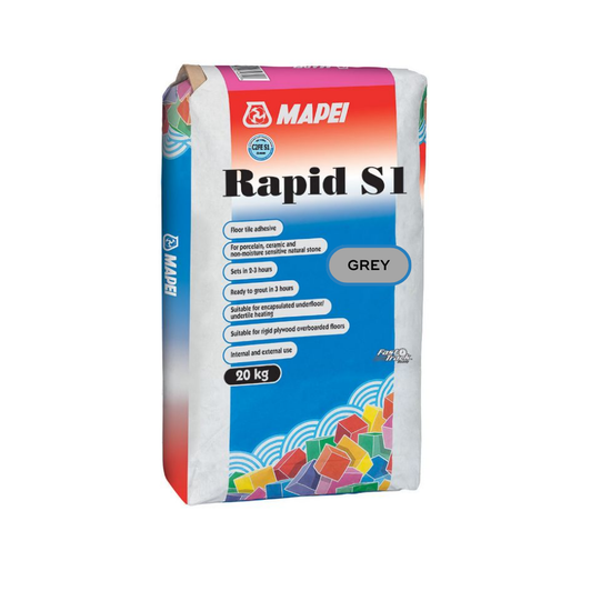 Mapei Rapid S1 Grey Quick Setting