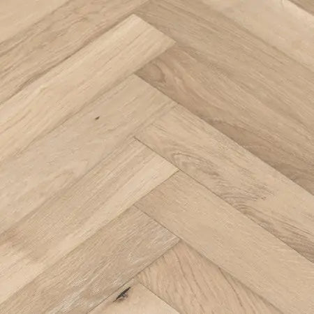 Sand Herringbone Rustic Oak