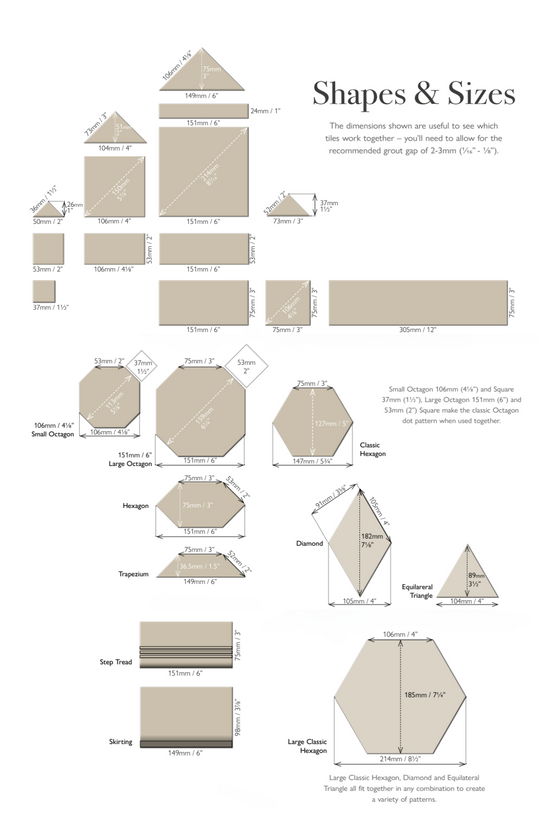 Triangles - Revival Grey