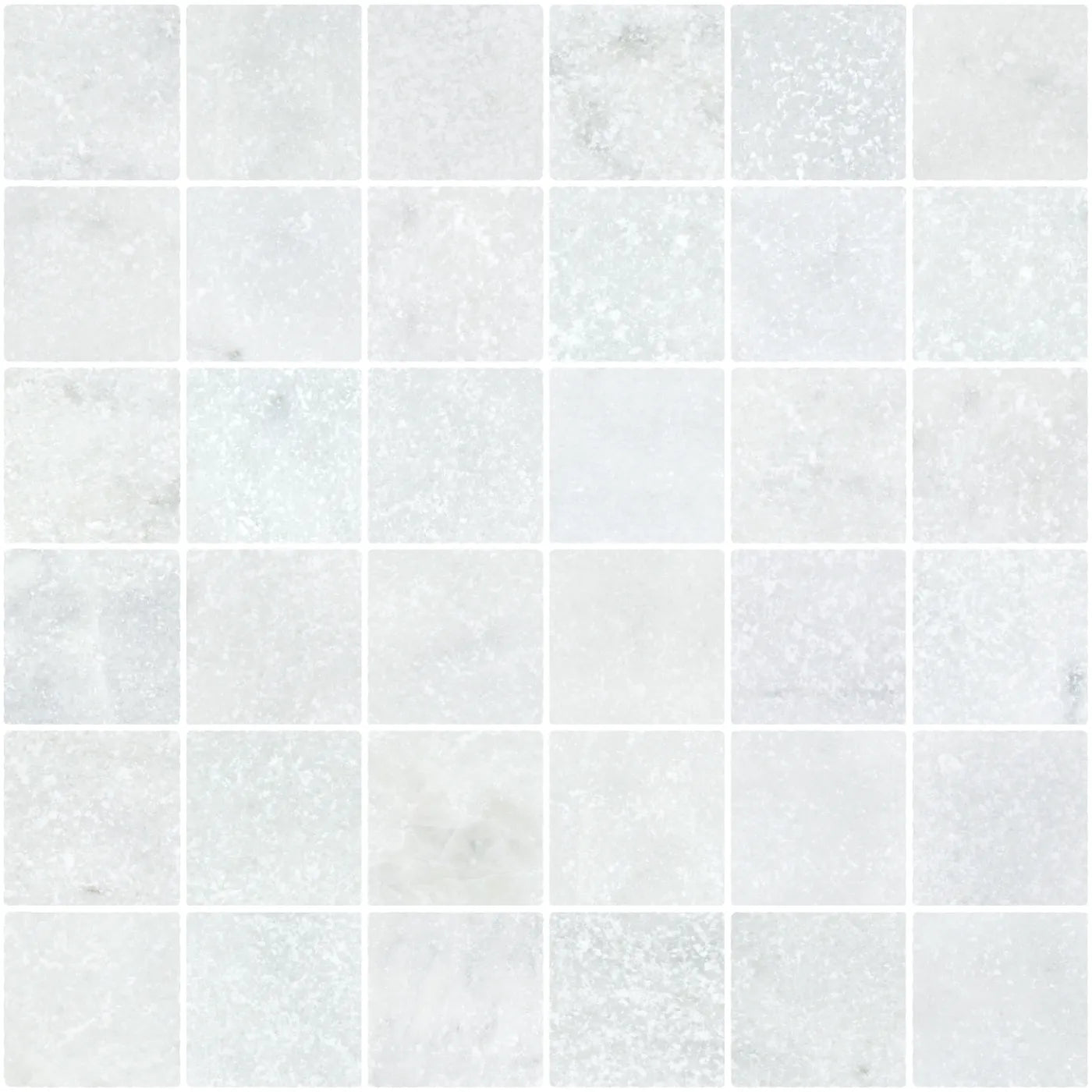 Caria Luna Tumbled Marble Mosaic