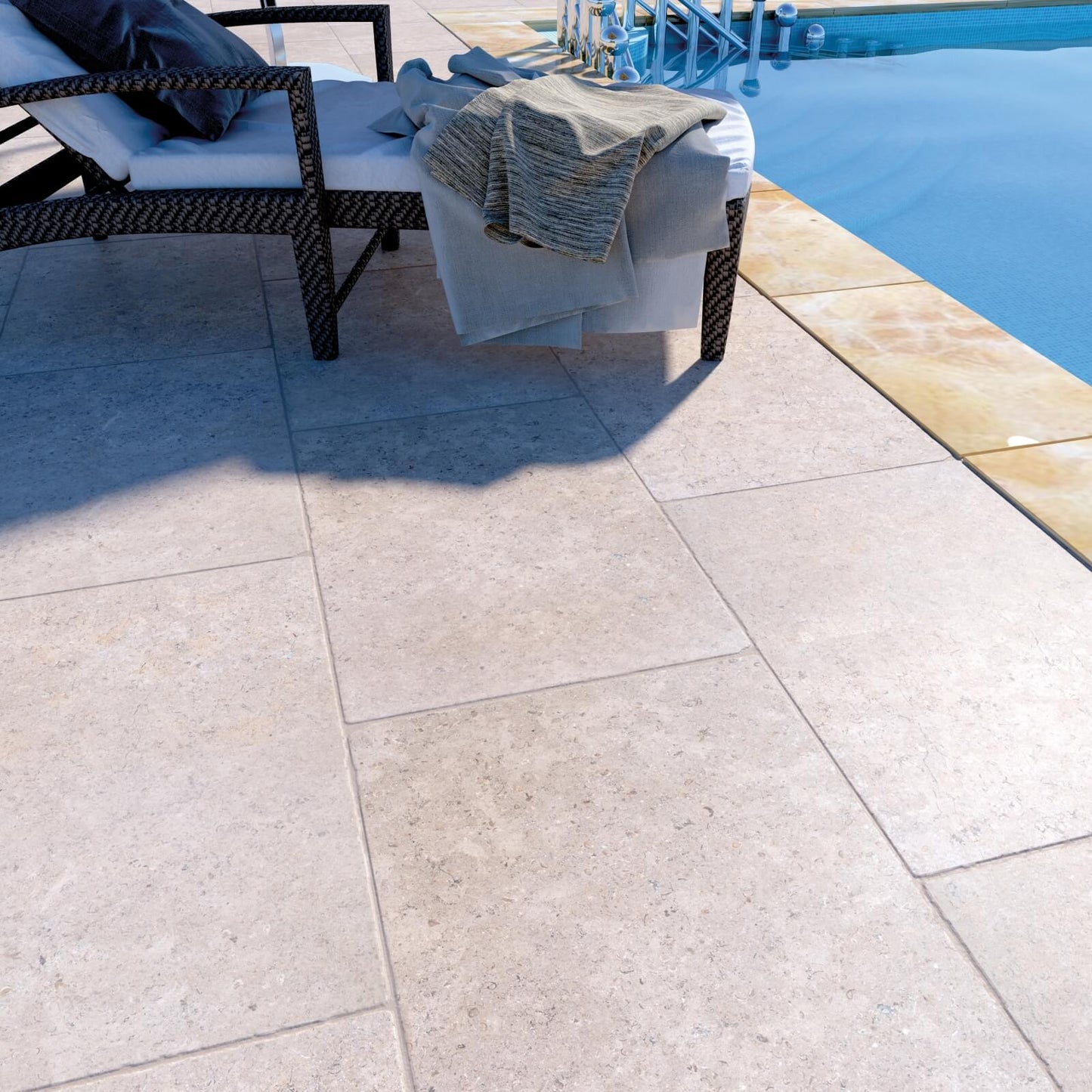 Desert Pearl Tumbled Limestone