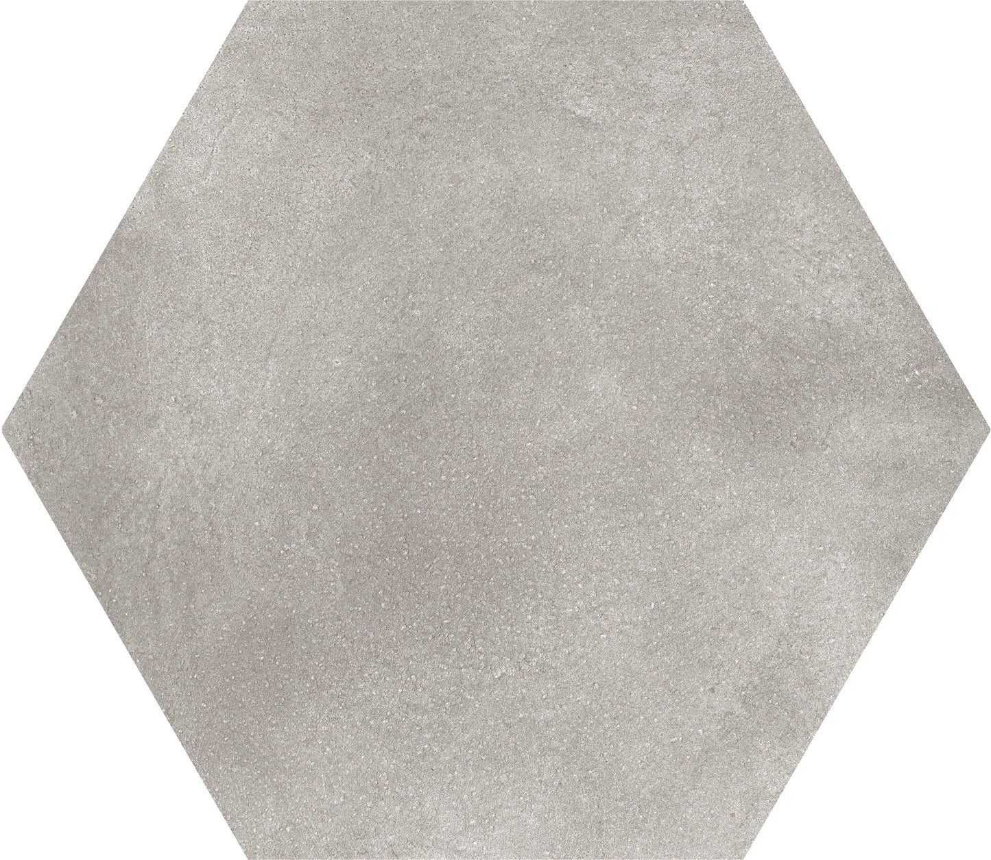 Hexagons Grey Plain