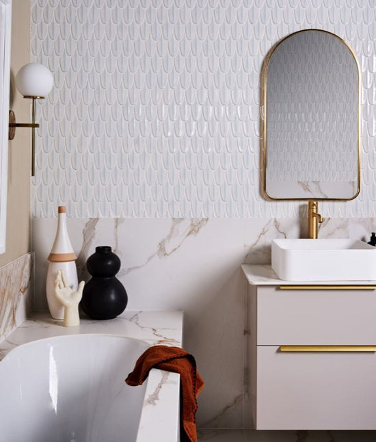 Preen Porcelain Mosaic White