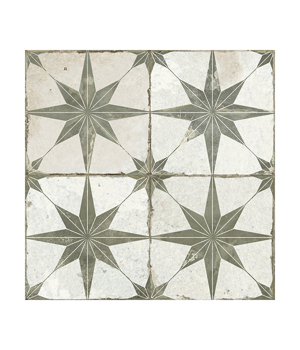 Spitalfields Ceramic Retro Star Sage