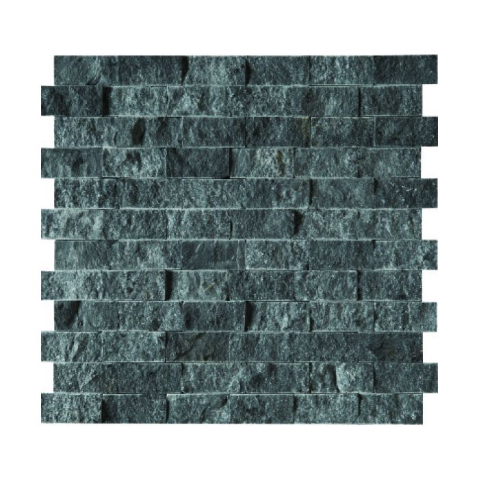 Negra Black Splitface Mosaic